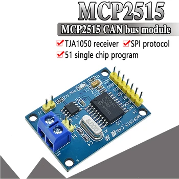 WAVGAT MCP2515 CAN Bus Module Board TJA1050 Receiver SPI For 51 MCU ARM Controller NEW
WAVGAT MCP2515 CAN Bus Module Board TJA1050 Receiver SPI For 51 MCU ARM Controller NEW