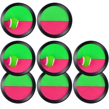 4 Sets Sucker Sticky Ball Toy Sports Buckle Catch Ball Set Game for Child Interactive Outdoor Toys
4 Sets Sucker Sticky Ball Toy Sports Buckle Catch Ball Set Game for Child Interactive Outdoor Toys