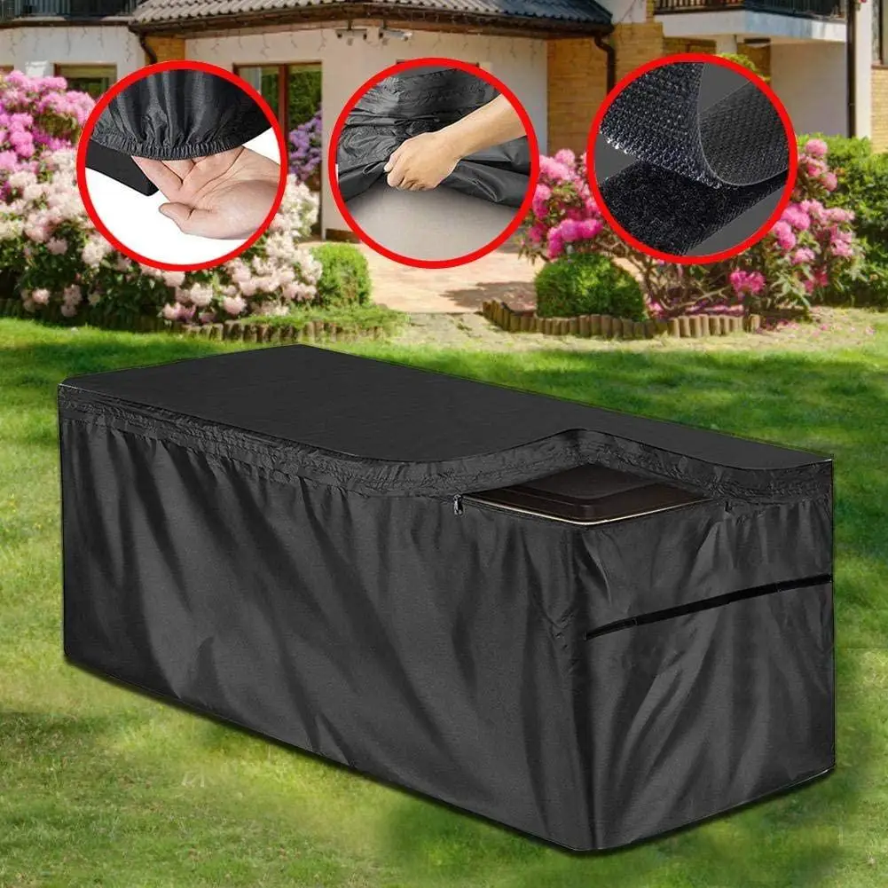 Deck Box Cover with zipper Waterproof UV Protection Deck Boxes Case Protector 2020 NEW
Deck Box Cover with zipper Waterproof UV Protection Deck Boxes Case Protector 2020 NEW