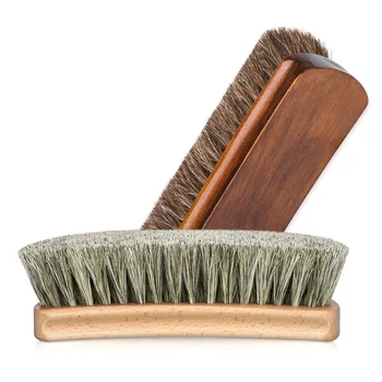 6.7 Inch Horsehair Shoe Shine Brushes With Horse Hair Bristles For Boots, Shoes & Other Leather Care, 2 Pack
6.7 Inch Horsehair Shoe Shine Brushes With Horse Hair Bristles For Boots, Shoes & Other Leather Care, 2 Pack