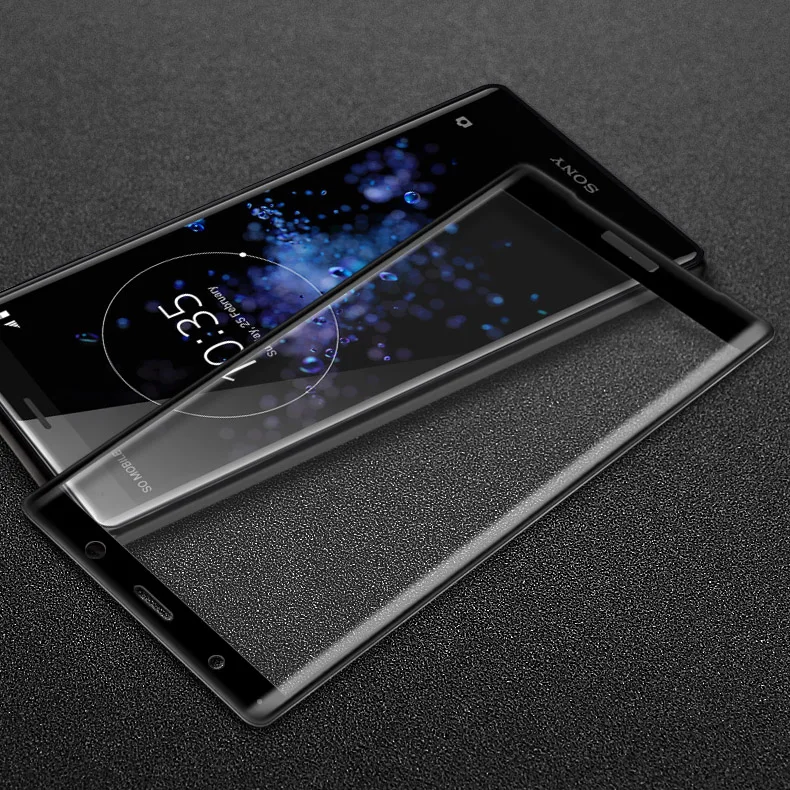 3D полное покрытие закаленное стекло для Sony Xperia XZ4 XZ3 XZ2 XZ1 XZ X Compact Premium Защитная