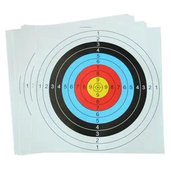 10pcs Outdoor Archery Target Paper Face Arrow Bow Shooting Hunting Shooting Training Tools New
10pcs Outdoor Archery Target Paper Face Arrow Bow Shooting Hunting Shooting Training Tools New