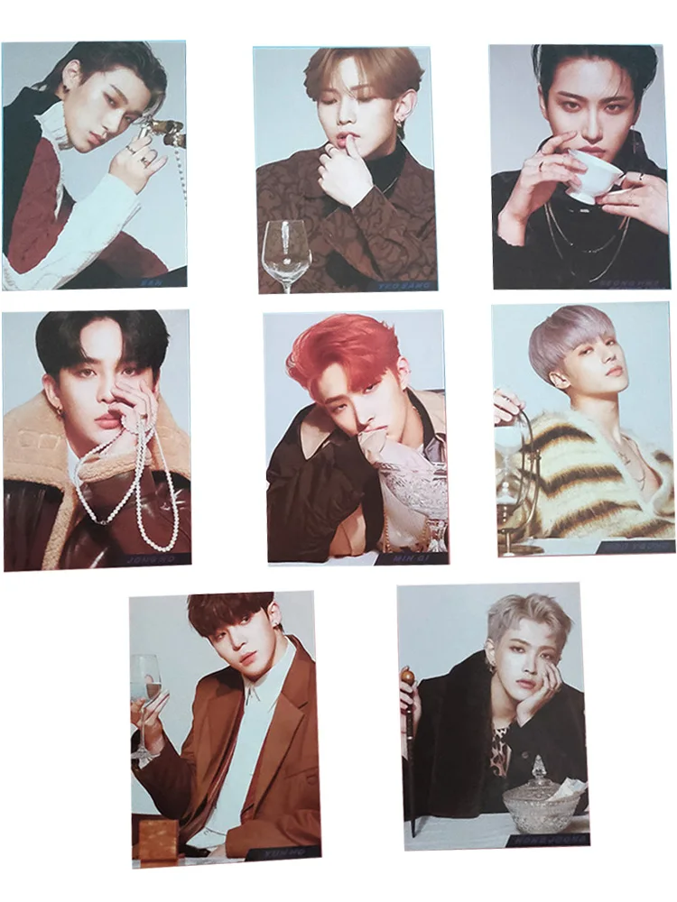 8Pcs/Set Kpop ATEEZ Photocard Postcard ANSWER New Album Photo Photograph Card ATEEZ KPOP Cards Stationery Decoration Postcard
8Pcs/Set Kpop ATEEZ Photocard Postcard ANSWER New Album Photo Photograph Card ATEEZ KPOP Cards Stationery Decoration Postcard
