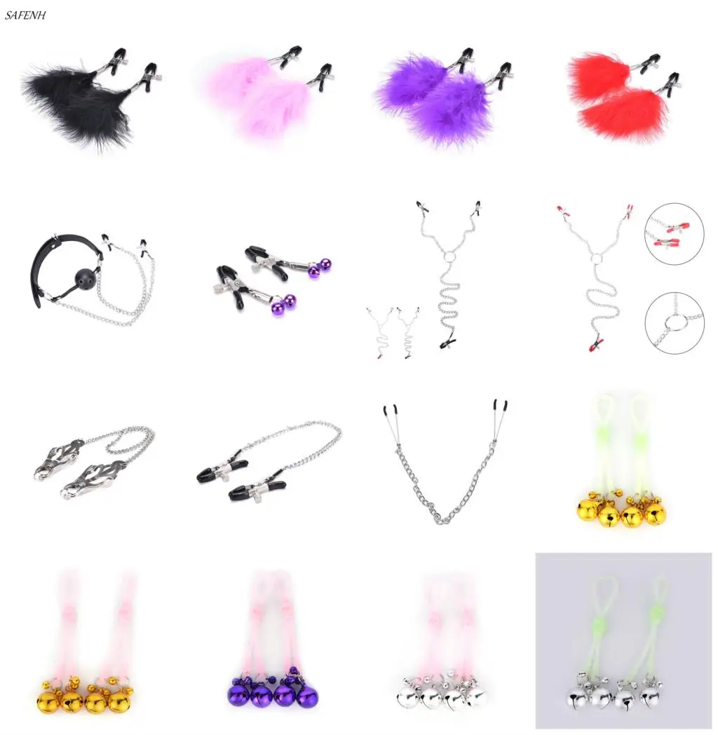 Exotic Accessories Metal Chain Nipple Clamps Chains Adult Breast Clips Milk Folder Clip For Couples Flirting
Exotic Accessories Metal Chain Nipple Clamps Chains Adult Breast Clips Milk Folder Clip For Couples Flirting