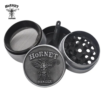 HORNET Zinc Alloy Herb Grinder 40MM 4 Pipe Metal Mini Spice Tobacco Grinders with Pollen Catcher Smoke Herb Pipe Accessories
HORNET Zinc Alloy Herb Grinder 40MM 4 Pipe Metal Mini Spice Tobacco Grinders with Pollen Catcher Smoke Herb Pipe Accessories