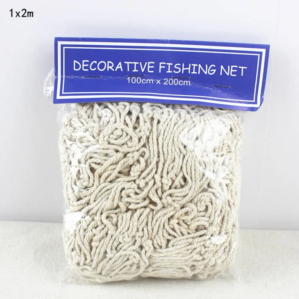 Mediterranean Sea Fishing net Ocean Style Soft Loading Fishing Net Hand-woven Float Shell Wall Decoration
Mediterranean Sea Fishing net Ocean Style Soft Loading Fishing Net Hand-woven Float Shell Wall Decoration