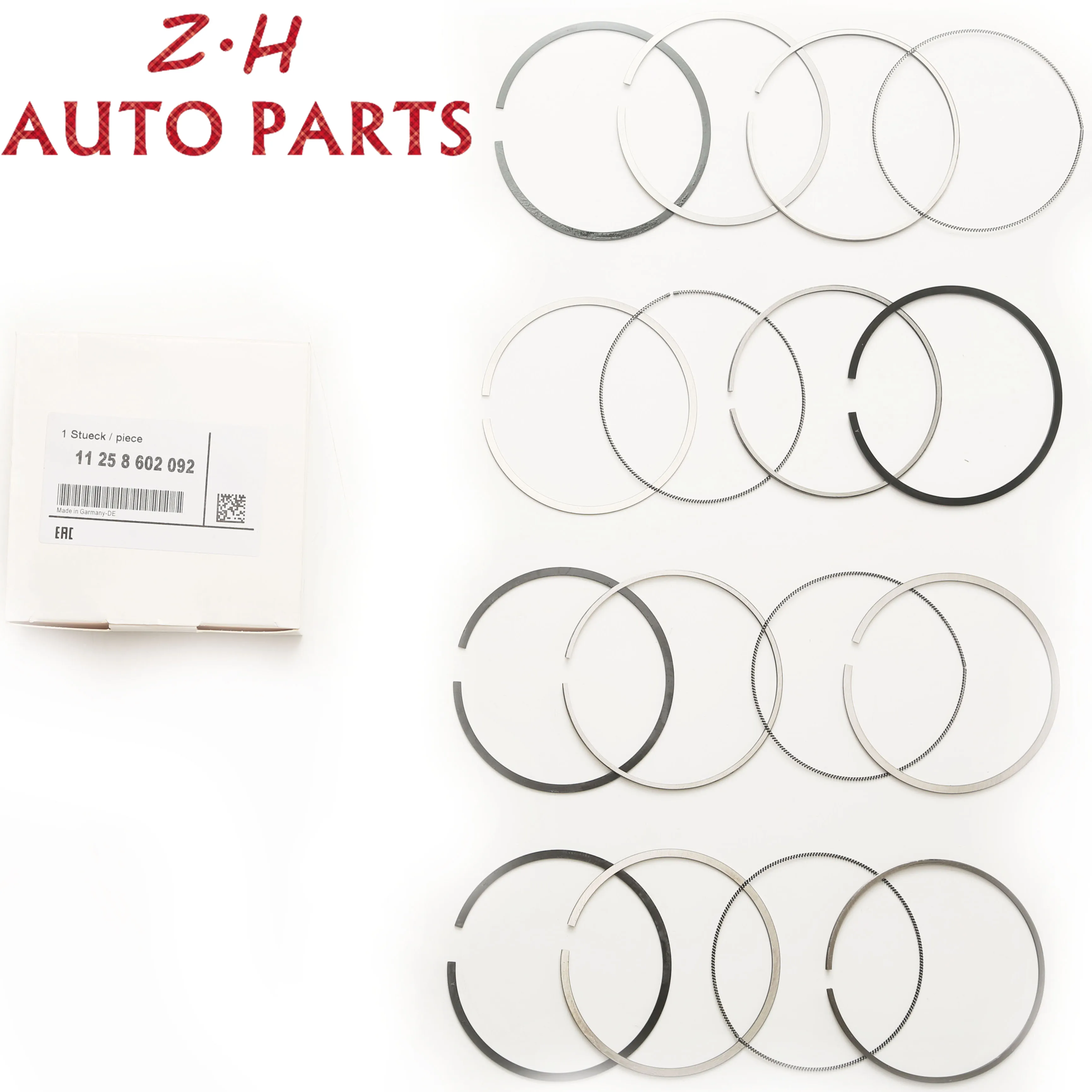 4x Piston Rings Set 11257566479 For BMW F20 116i F20 118i N13B16A Mini R55 R56 R57 R58 R59 R60 R61 1.6L COOPER N16B16A 7566479
4x Piston Rings Set 11257566479 For BMW F20 116i F20 118i N13B16A Mini R55 R56 R57 R58 R59 R60 R61 1.6L COOPER N16B16A 7566479