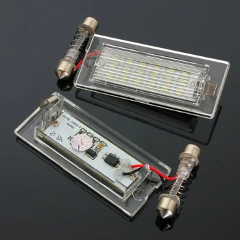 2pcs License Plate Light High lumen 18 LED Set Car Auto LED For BMW X5 E53 X3 E83 03-09
2pcs License Plate Light High lumen 18 LED Set Car Auto LED For BMW X5 E53 X3 E83 03-09