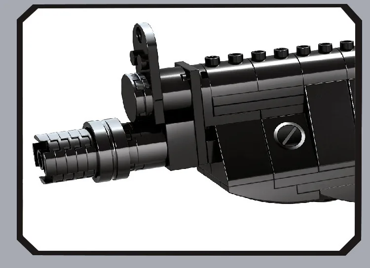 AUSINI ausini Educational Scientific And Educational Toy 22705mp5 Assault Gun A597 PCs Building Blocks Gun
AUSINI ausini Educational Scientific And Educational Toy 22705mp5 Assault Gun A597 PCs Building Blocks Gun