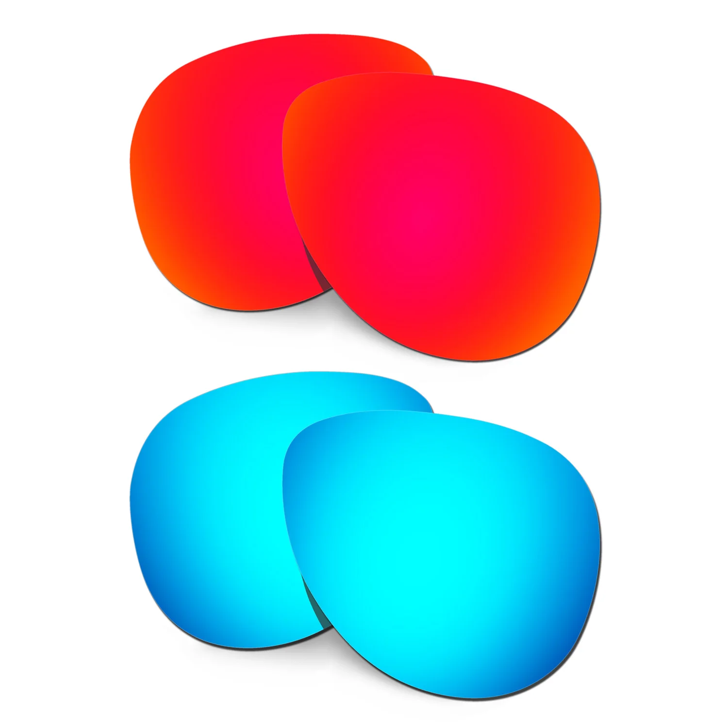 HKUCO Polarized Replacement Lenses For Elmont M Sunglasses Red/Blue 2 Pairs 
HKUCO Polarized Replacement Lenses For Elmont M Sunglasses Red/Blue 2 Pairs