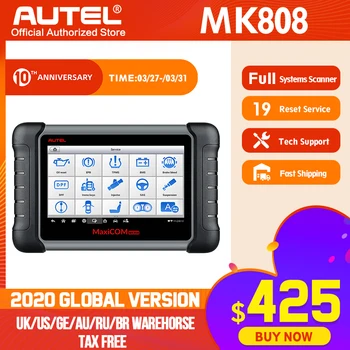 Autel MaxiCOM MK808 MX808 Automobile Diagnostic Tool All System Key Programming OBD2 II Scanner ABS SRS as MD802 + MaxiCheck Pro
Autel MaxiCOM MK808 MX808 Automobile Diagnostic Tool All System Key Programming OBD2 II Scanner ABS SRS as MD802 + MaxiCheck Pro