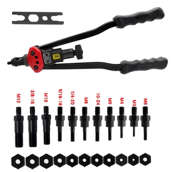 Automatic Rivet Tool Set Manual Riveting Tool Pull Cap Heavy Duty Riveter-BT607 Hand Tools Parts Sets With Wrench
Automatic Rivet Tool Set Manual Riveting Tool Pull Cap Heavy Duty Riveter-BT607 Hand Tools Parts Sets With Wrench