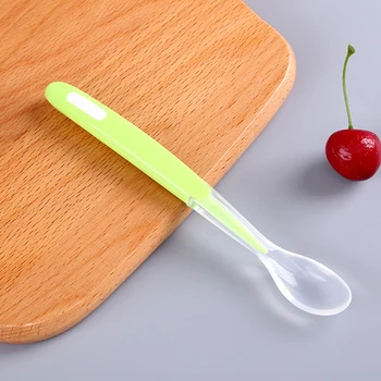 Eco-friendly Practical For Kitchen Non-toxic Tableware Spoon Soft Portable Durable Baby Feeding Silicon Material
Eco-friendly Practical For Kitchen Non-toxic Tableware Spoon Soft Portable Durable Baby Feeding Silicon Material
