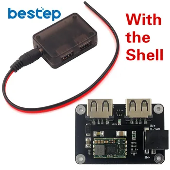 DC 9V 12V to 5V 4A Step-Down Module Dual USB Charger Compatible with Apple Android Phone with Case
DC 9V 12V to 5V 4A Step-Down Module Dual USB Charger Compatible with Apple Android Phone with Case