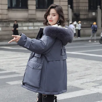 2019 New Down Jacket Women's Fashion Short Tooling Fur Collar To Overcome The Waist Thickening Jacket puffer jacket
2019 New Down Jacket Women's Fashion Short Tooling Fur Collar To Overcome The Waist Thickening Jacket puffer jacket