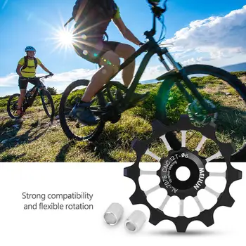 12t Positive and Negative Gear Back Transmission Ceramic Bearing for Bicycle Guideway Pulley
12t Positive and Negative Gear Back Transmission Ceramic Bearing for Bicycle Guideway Pulley