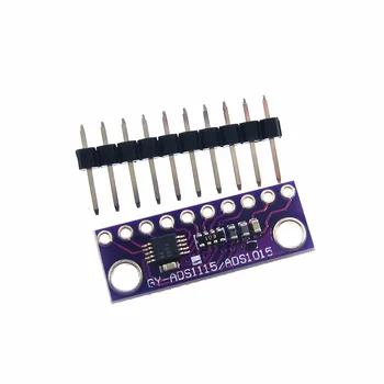 I2C ADS1115 ADS1015 16 Bit ADC 4 channel Module with Programmable Gain Amplifier 2.0V to 5.5V
I2C ADS1115 ADS1015 16 Bit ADC 4 channel Module with Programmable Gain Amplifier 2.0V to 5.5V