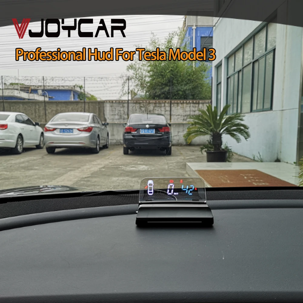 VJOYCAR Car HUD Head Up display Speed Projection Mirror HUD Door Status Shift Reminder Smart Onboard Computer for Tesla Model 3
VJOYCAR Car HUD Head Up display Speed Projection Mirror HUD Door Status Shift Reminder Smart Onboard Computer for Tesla Model 3