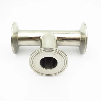25mm OD 304 Stainless Steel Sanitary Ferrule Tee Connector Pipe Fitting For Home Brew Homebrew Fit 1.5" Tri Clamp
25mm OD 304 Stainless Steel Sanitary Ferrule Tee Connector Pipe Fitting For Home Brew Homebrew Fit 1.5" Tri Clamp