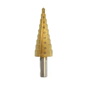 Triangle shank step drill 4-20 9 steps 4241 pagoda bit 20 step drill 32mm open reamer Neutral / steel plate iron plate drilling
Triangle shank step drill 4-20 9 steps 4241 pagoda bit 20 step drill 32mm open reamer Neutral / steel plate iron plate drilling