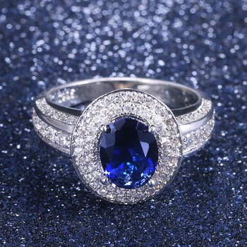 Huitan Vintage Solitaire Deep Blue Cubic Zircon Stone Party Ring For Women New Year's Gift Jewelry Wholesale Lots&Bulk Ring
Huitan Vintage Solitaire Deep Blue Cubic Zircon Stone Party Ring For Women New Year's Gift Jewelry Wholesale Lots&Bulk Ring