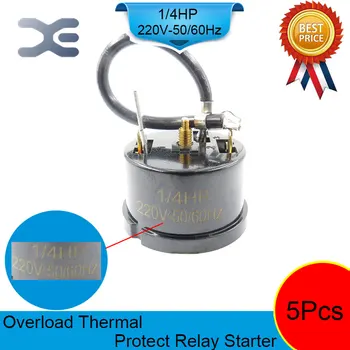 5PCS Refrigerator Compressor 220V 180W Overload Protector Refrigerator Refrigerator Parts 1/4 HP
5PCS Refrigerator Compressor 220V 180W Overload Protector Refrigerator Refrigerator Parts 1/4 HP
