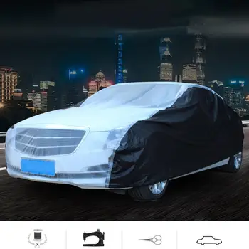 Car Cover Universal Rain And Dustproof Sun Protection Cover With Thick PEVA Car raincoat S/M/L/XL/2XL Off-road Vehicle
Car Cover Universal Rain And Dustproof Sun Protection Cover With Thick PEVA Car raincoat S/M/L/XL/2XL Off-road Vehicle