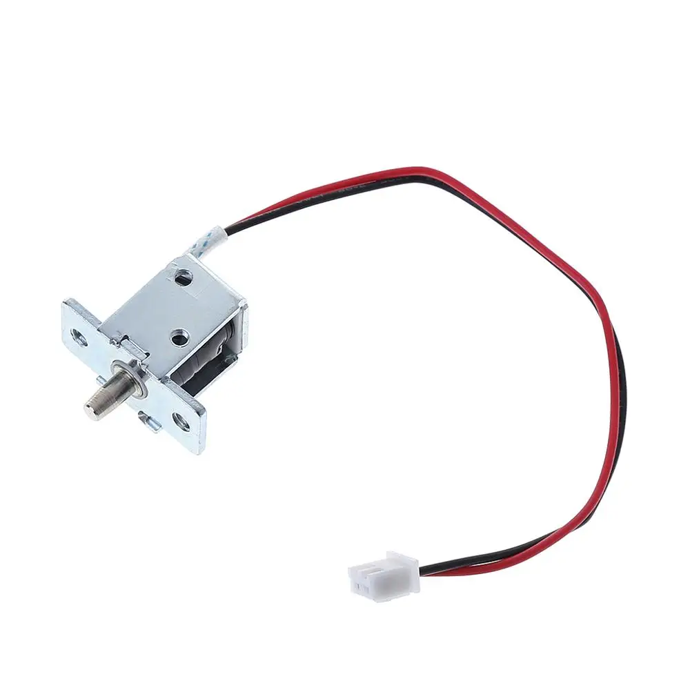 High Quality DC 12V 0.5A Mini Electric Magnetic Cabinet Bolt Push-Pull Lock Release Assembly Solenoid Access Control
High Quality DC 12V 0.5A Mini Electric Magnetic Cabinet Bolt Push-Pull Lock Release Assembly Solenoid Access Control