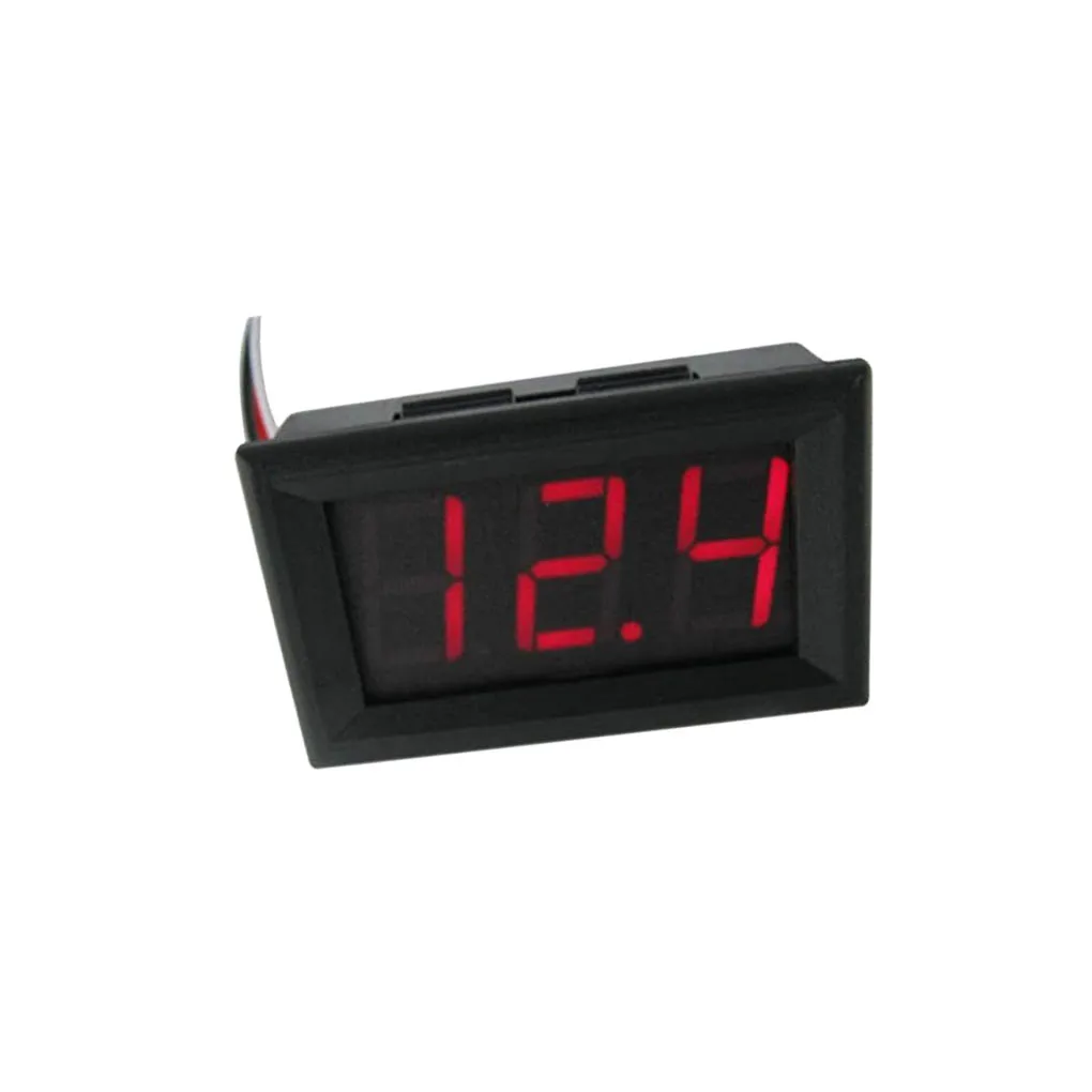 Digital Voltmeter DC 0-100V Digital Voltmeter Voltage Panel Meter Red/Blue/Green For 6V 12V Electromobile Motorcycle Car
Digital Voltmeter DC 0-100V Digital Voltmeter Voltage Panel Meter Red/Blue/Green For 6V 12V Electromobile Motorcycle Car