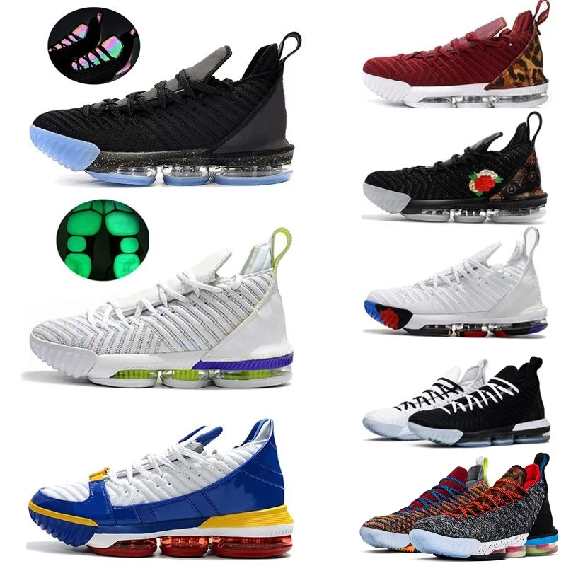 

2019 New 16 16s Men Basketball Shoes Equality Oreo Court Purple Fresh Bred What The Mens Trainer Sports Sneakers Lebron XVI EP