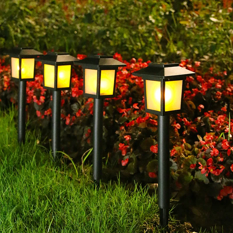 

LED Solar Flame Torch Lamp Outdoor Lights Solar Garden Decoration Light Flickering Lamp Courtyard Balcony Lawn Path Landscape