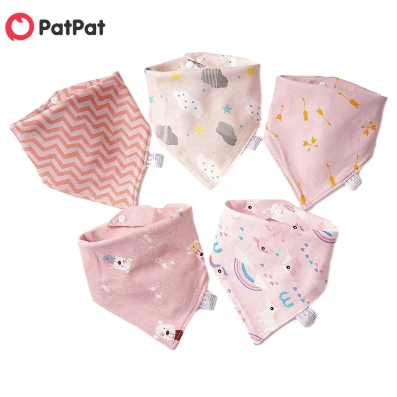 PatPat 5-pcs Cute Baby Bips Double Layer Newbron Toddler Kids Burp Cloth Feeding Apron Baby Saliva Towel Scarf Bandana Bibs Baby
PatPat 5-pcs Cute Baby Bips Double Layer Newbron Toddler Kids Burp Cloth Feeding Apron Baby Saliva Towel Scarf Bandana Bibs Baby