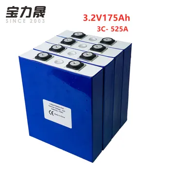3.2V 175Ah lifepo4 battery 4PCS Lithium Iron Phosphate Cell Cycle 4000 Times 3C 500A Solar 12V 176Ah NOT 180Ah EU US TAX FREE
3.2V 175Ah lifepo4 battery 4PCS Lithium Iron Phosphate Cell Cycle 4000 Times 3C 500A Solar 12V 176Ah NOT 180Ah EU US TAX FREE