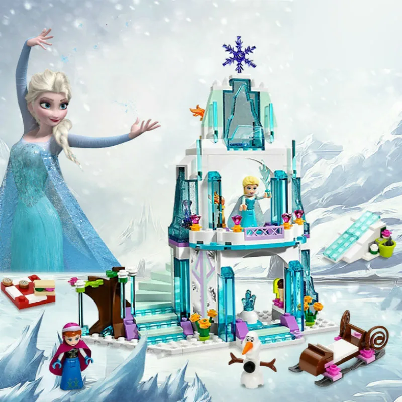 316pcs Dream Princess Elsa Ice Castle Princess Anna Compatible with Legoinglys Friends Set Model Building Blocks Gifts Toy
316pcs Dream Princess Elsa Ice Castle Princess Anna Compatible with Legoinglys Friends Set Model Building Blocks Gifts Toy