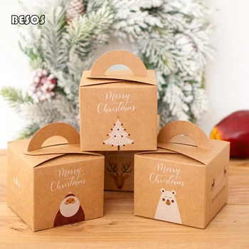 Retro Christmas Eve Event Pure Color Cartoon Animal Image Candy Chocolate Wholesale Best-selling Kraft Wrapped Gift Box B126D
Retro Christmas Eve Event Pure Color Cartoon Animal Image Candy Chocolate Wholesale Best-selling Kraft Wrapped Gift Box B126D