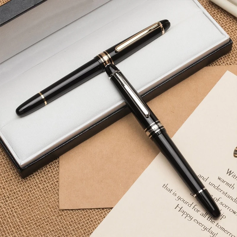 Fountain Pen classic Series 145 Ballpoint Pen Office and School Sign Pen Luxury MB with Gift Box
Fountain Pen classic Series 145 Ballpoint Pen Office and School Sign Pen Luxury MB with Gift Box