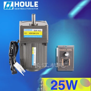4IK25R-C2-GN AC220V 25W Geared Motor, Reversible, High Torque, Speed Control Motor + Speed Controller
4IK25R-C2-GN AC220V 25W Geared Motor, Reversible, High Torque, Speed Control Motor + Speed Controller