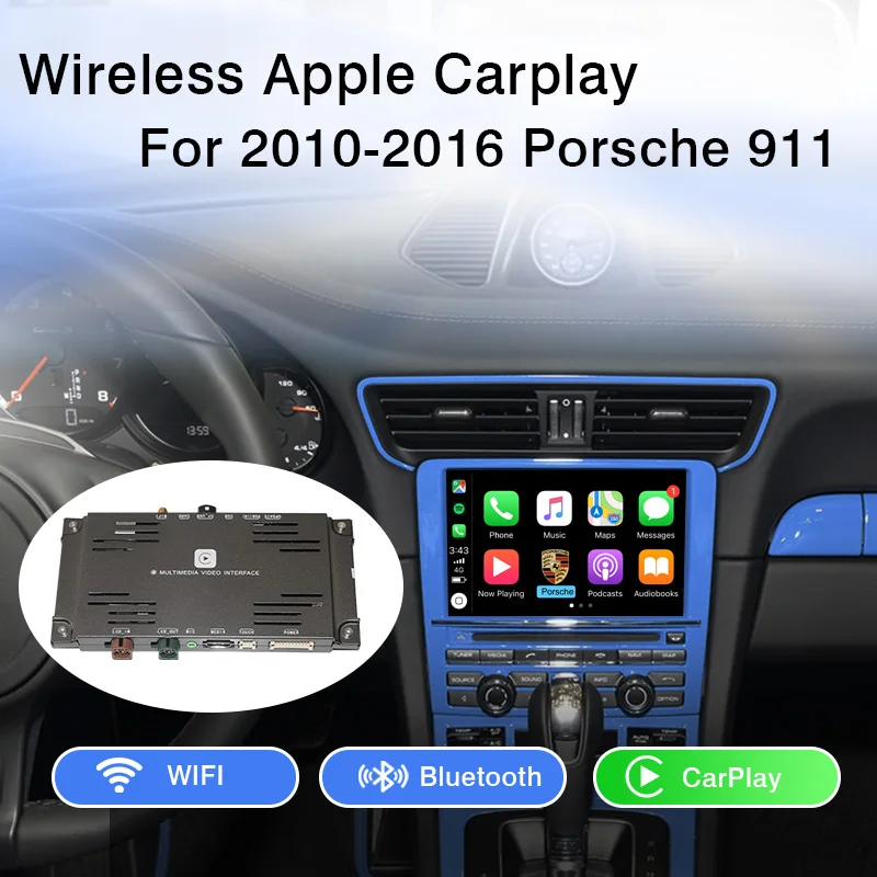 Yeesite wifi OEM беспроводной Apple CarPlay для Porsche 911 Paramera 2010-16 PCM3.1 автомобильный игровой