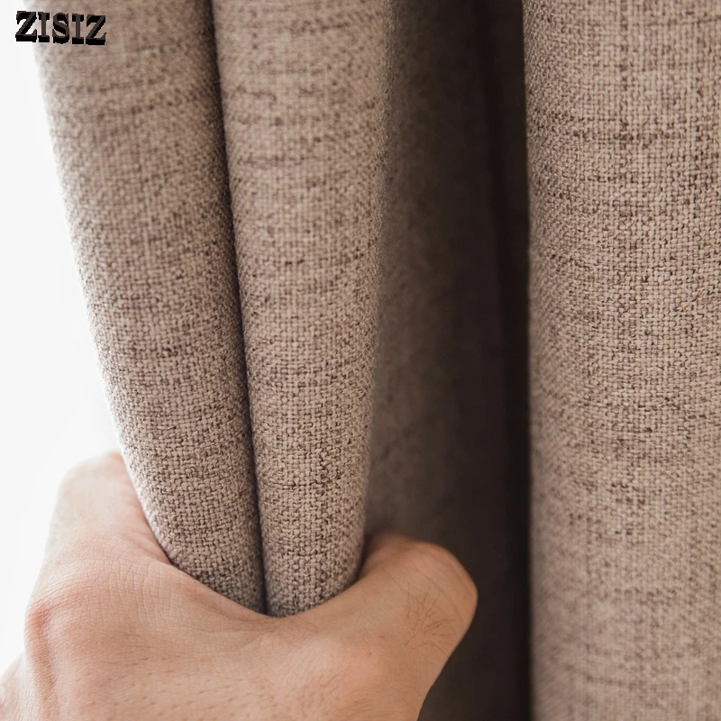 ZISIZ Plaid Blackout Curtains For Living room Linen 70%-85% Shading Custom Made Insulating Modern Style Solid Color Window
ZISIZ Plaid Blackout Curtains For Living room Linen 70%-85% Shading Custom Made Insulating Modern Style Solid Color Window