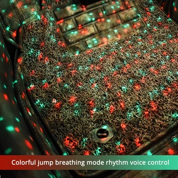 foot Soles Atmosphere Lamp Is Full Of Stars, One Trailer Four Car Interior Refitted With Colorful Sound Controlled LED de 
foot Soles Atmosphere Lamp Is Full Of Stars, One Trailer Four Car Interior Refitted With Colorful Sound Controlled LED de