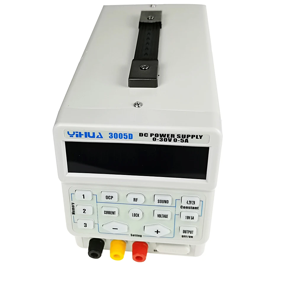 Digital Programmable Switching Power Supply Mobile Phone Repair YIHUA 3005D 30V 5A Adjustable Repair Program-Controlled
Digital Programmable Switching Power Supply Mobile Phone Repair YIHUA 3005D 30V 5A Adjustable Repair Program-Controlled