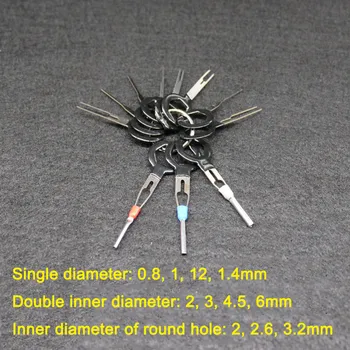 18 Pcs Car Wire Harness Plug Terminal Extraction Pick Connector Pin Remove Tool Set C44
18 Pcs Car Wire Harness Plug Terminal Extraction Pick Connector Pin Remove Tool Set C44