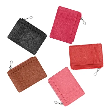 Slim Small Red Genuine Leather Zipper Card Holder Hasp Gift Women ID Card Wallets Car Case Thin Mini Lady Drop Shipping
Slim Small Red Genuine Leather Zipper Card Holder Hasp Gift Women ID Card Wallets Car Case Thin Mini Lady Drop Shipping