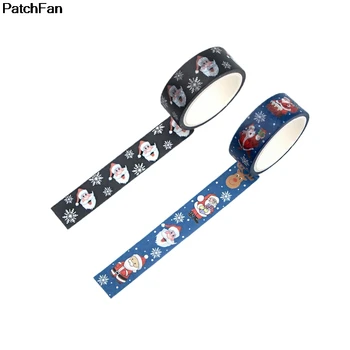 20pcs/lot Patchfan Christmas festival decoration DIY Scrapbooking kids Adhesive washi Tape Printed Pattern sticker A2595
20pcs/lot Patchfan Christmas festival decoration DIY Scrapbooking kids Adhesive washi Tape Printed Pattern sticker A2595