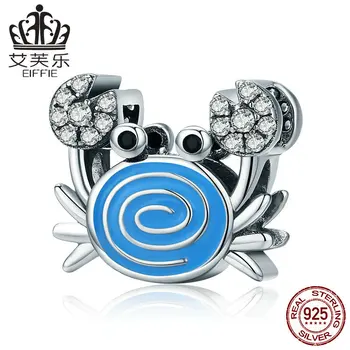 Funny crab Diy 925 sterling silver original letter beads for jewelry making Fit pandora charm bracelet
Funny crab Diy 925 sterling silver original letter beads for jewelry making Fit pandora charm bracelet