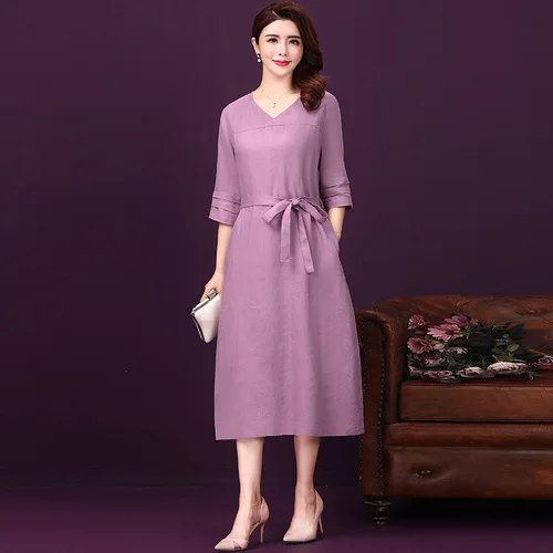 2019 Spring Summer New V-neck Pure Color Receive Waist Waistband Designs Woman Work Wear Travel Simple Casual Loose Slim Dresses
2019 Spring Summer New V-neck Pure Color Receive Waist Waistband Designs Woman Work Wear Travel Simple Casual Loose Slim Dresses