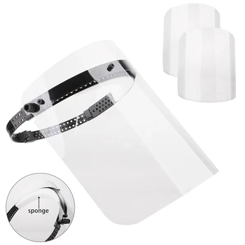 Transparent Face Shield Protect Splashproof Prevent Mist Full Face Plastic Kitchen Cover Protetor Facial Laboratory For Cooking
Transparent Face Shield Protect Splashproof Prevent Mist Full Face Plastic Kitchen Cover Protetor Facial Laboratory For Cooking