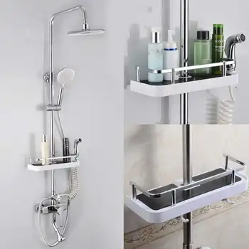 30Stainless Steel Rectangle Bathroom Organizer Shower Shelves Storage Rack Holder Shampoo Tray Bathroom Single Tier Head Holder
30Stainless Steel Rectangle Bathroom Organizer Shower Shelves Storage Rack Holder Shampoo Tray Bathroom Single Tier Head Holder