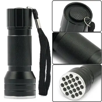 UV Light LED Flash Light Scorpion Hunting Torches Mini Blacklight Flashlight Violet Portable Lighting
UV Light LED Flash Light Scorpion Hunting Torches Mini Blacklight Flashlight Violet Portable Lighting