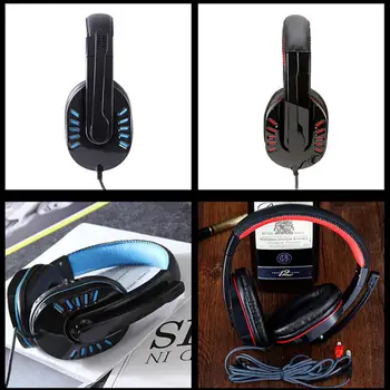 New 3.5mm Wired Gaming Headset Deep Bass Game Earphone Computer Headset Gamer Headphones With HD Microphone Наушники Игровые
New 3.5mm Wired Gaming Headset Deep Bass Game Earphone Computer Headset Gamer Headphones With HD Microphone Наушники Игровые